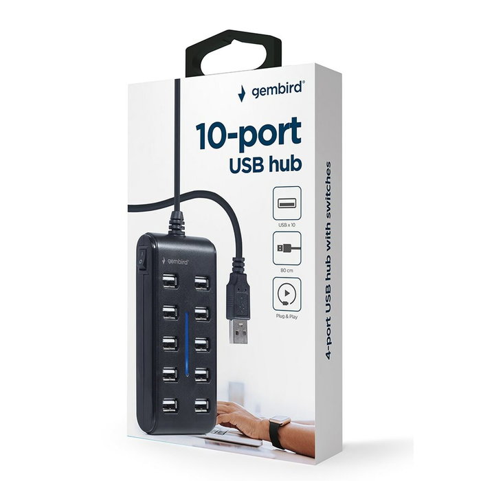 GEMBIRD Hub USB UHB-U2P10P-01