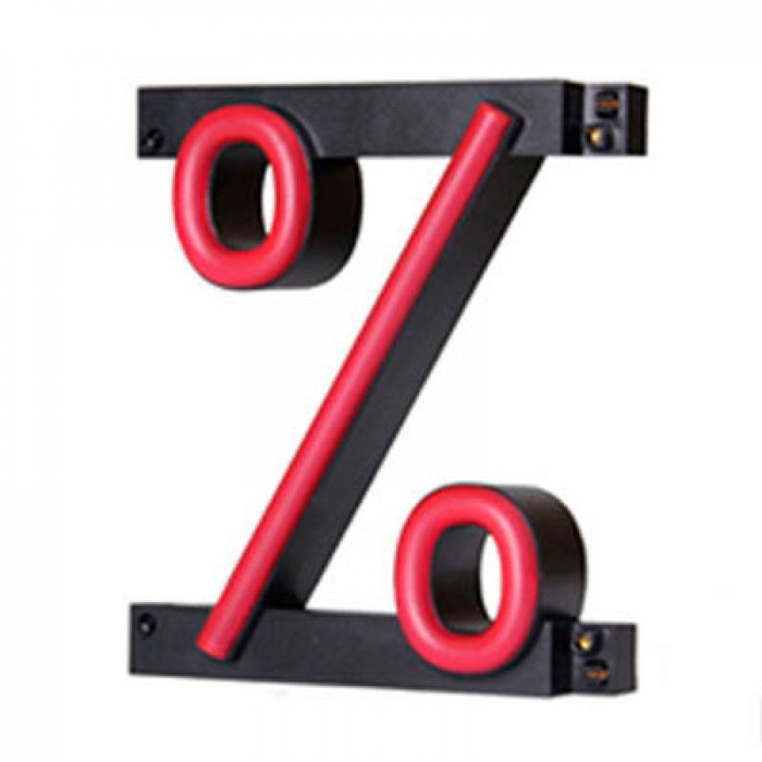 Symbole LED Néon % 128x161x38 mm
