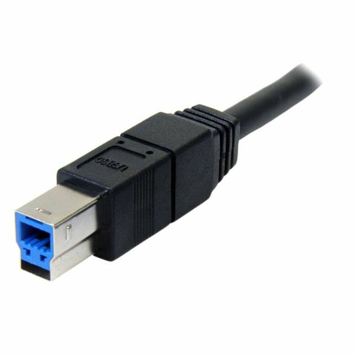 Câble USB A vers USB B Startech USB3SAB3MBK 3 m Noir Câble USB A vers USB B Startech USB3SAB3MBK 3 m Noir