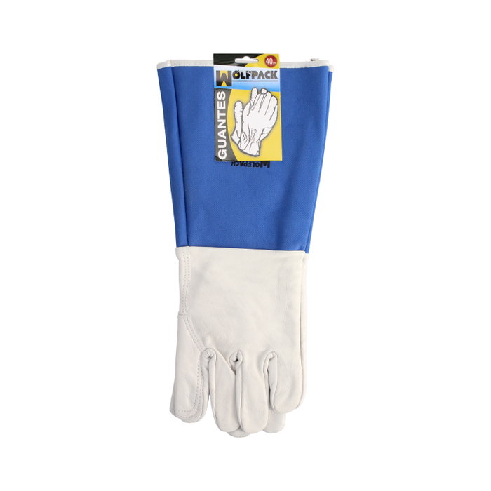 WOLFPACK LINEA PROFESIONAL Gants en cuir avec suédine 40 cm