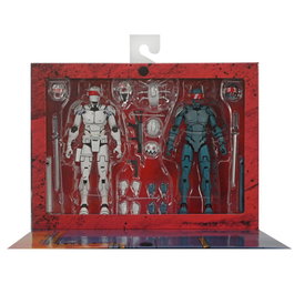 NECA Teenage Mutant Ninja Turtles Synja Patrol Troop Reinforcements Pack de 2 (18 cm) de la collection Scale Action
