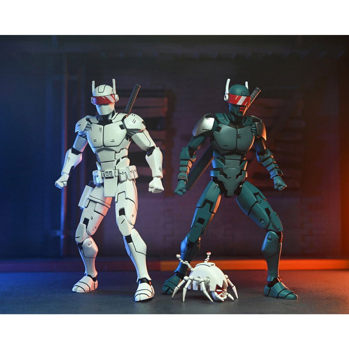 NECA Teenage Mutant Ninja Turtles Synja Patrol Troop Reinforcements Pack de 2 (18 cm) de la collection Scale Action