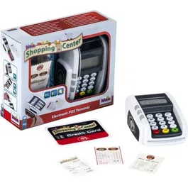 KLEIN Terminal de paiement électronique jouet 9333 avec carte bancaire, tickets de caisse, sans contact, sons et lumières