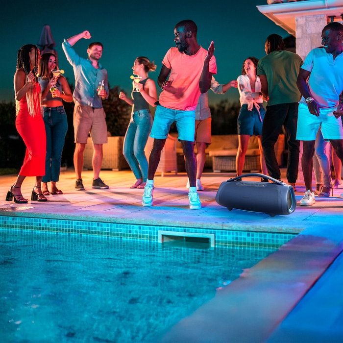 Haut-parleurs bluetooth portables Medion 50077082 Bleu 100 W 4 W Haut-parleurs bluetooth portables Medion 50077082 Bleu 100 W 4 W