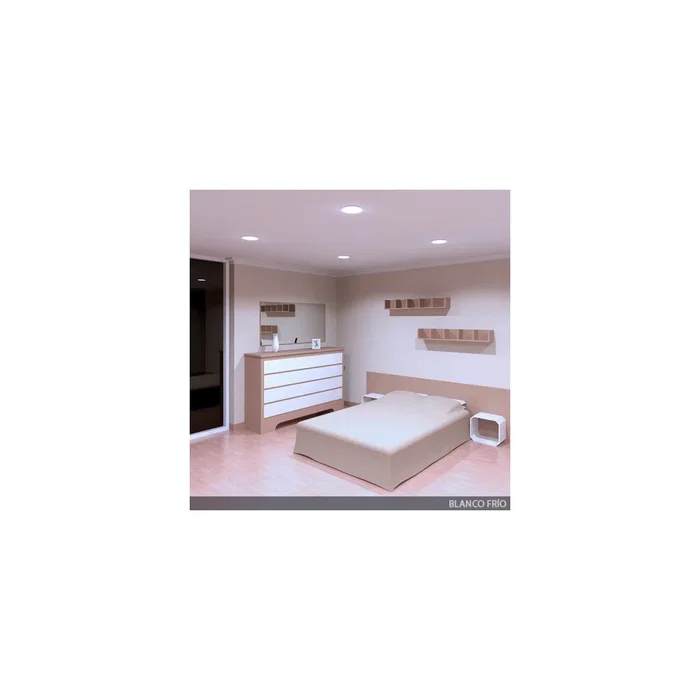 Pack 5 Plaques LED 20W 2000Lm 6000K Circular 225mm 40.000H Blanc Froid Ultra Mince IP25 [HO-1027P5-CW]