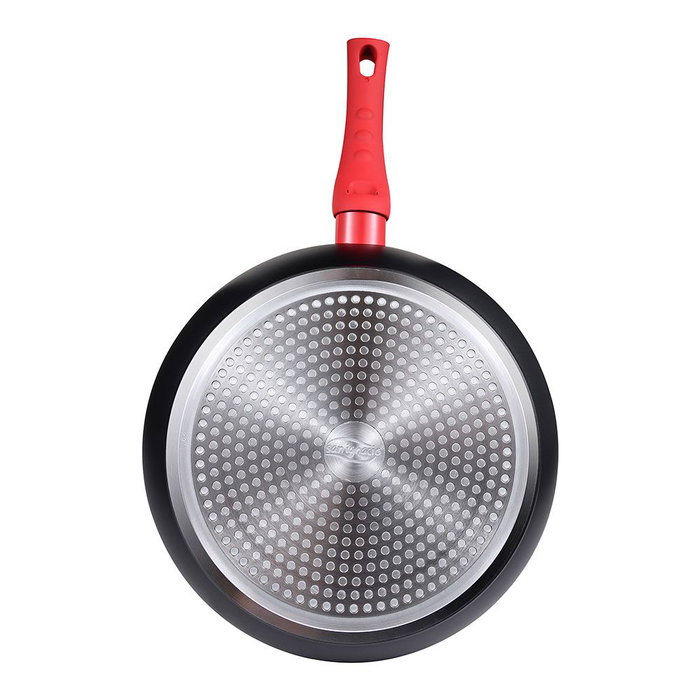 Wok San Ignacio Toledo SG-6252 Ø 28 cm Noir Aluminium Wok San Ignacio Toledo SG-6252 Ø 28 cm Noir Aluminium