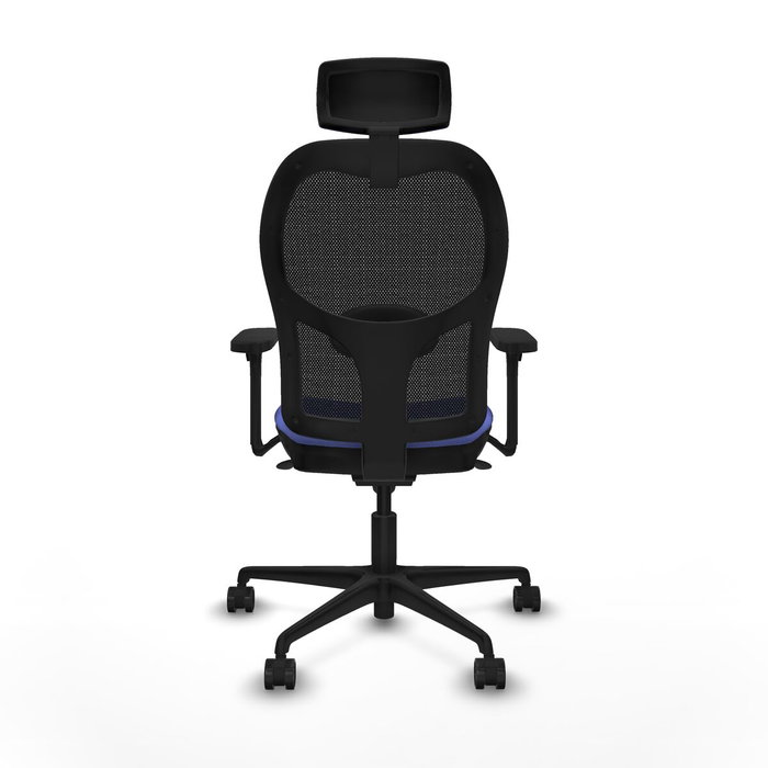 Piqueras y Crespo Chaise de Bureau avec Appui-tête Jorquera 3D036N2 Bleu clair