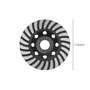 WOLFPACK LINEA PROFESIONAL Disque Diamant 115 mm Segmenté Turbo