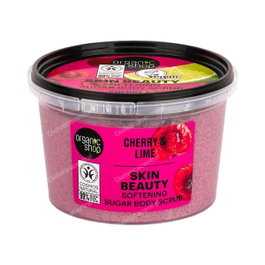 ORGANIC SHOP Exfoliant Corporel au Sucre Cerise et Citron Skin Beauty