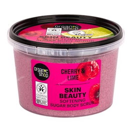 ORGANIC SHOP Exfoliant Corporel au Sucre Cerise et Citron Skin Beauty