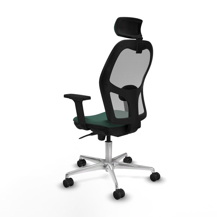 Piqueras y Crespo Chaise de Bureau avec Appui-tête Jorquera 2D086N2 Vert