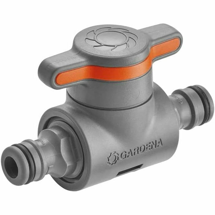 Gardena Raccord Régulateur de Débit 18266-50 avec Vanne - Pour Arrosage de Jardin Flexible