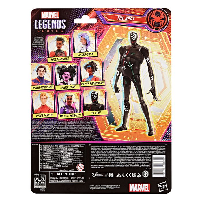 Hasbro Marvel Legends The Spot - Figurine Spider-Man: Across the Spider-Verse 15 cm