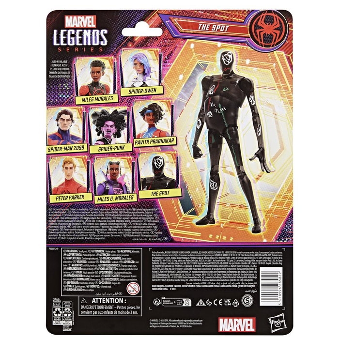 Hasbro Marvel Legends The Spot - Figurine Spider-Man: Across the Spider-Verse 15 cm