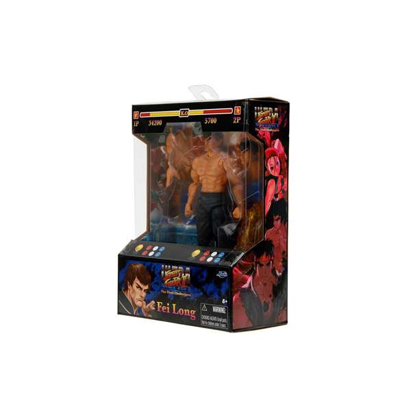 Jada Toys Ultra Street Fighter II: The Final Challengers figurine 1/12 Fei-Long 15 cm