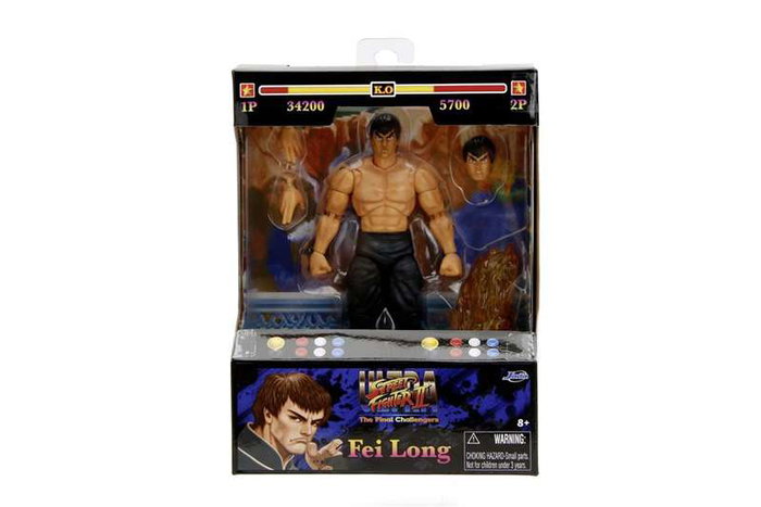 Jada Toys Ultra Street Fighter II: The Final Challengers figurine 1/12 Fei-Long 15 cm