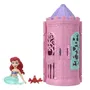 Disney Princess Tourelle de Château Jouet, 3 Pièces Espaces de Jeu avec Princesse Miniature et Accessoires, JBL46, Pour Enfants 3 Ans et Plus