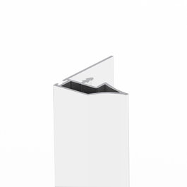 HERRAJES ALK Profil tirador Ateneo SP16 2.45m blanc mat