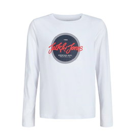 T-shirt à Manches Longues Enfant Jack & Jones Jjurban Ls Crew Neck Blanc 8-9 Ans