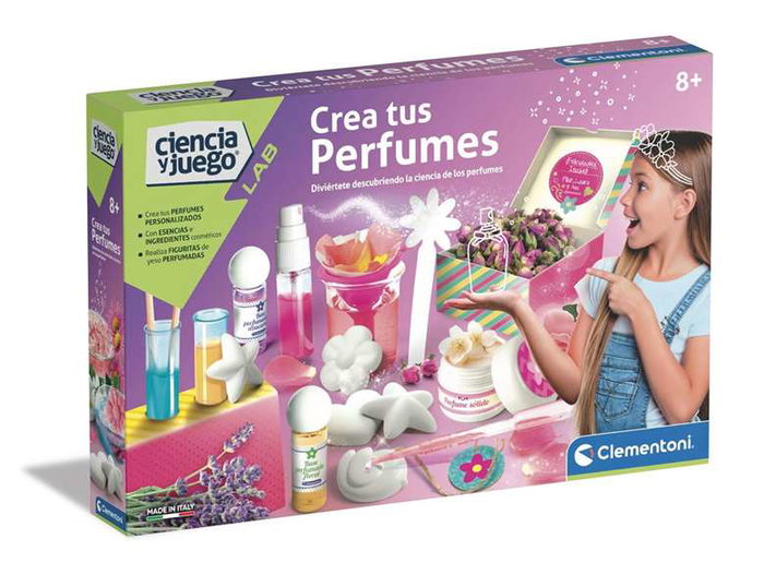 Clementoni Laboratorio Crea Tus Perfumes personalizados
