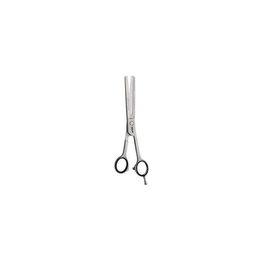 Jaguar - Ciseaux White Line Satin Plus ES 46 pour escultiper 6'5 - Ciseaux de coiffure 46 dents offset ergonomiques pour coupe précise
