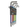 Bahco Jeu de Clés Allen 1,5 mm - 10 mm, 9 Pièces