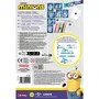 LANSAY Blopens Minions - Kit de création de dessins avec effet aérographe - Inclut des pochoirs réutilisables et des bouchons lavables - Dès 5 ans