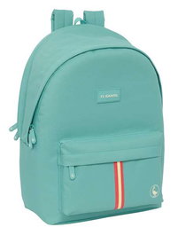 El Ganso Basics Sac à dos double pour ordinateur portable 15,6" avec charge USB Aquarelle 31 x 44 x 18 cm