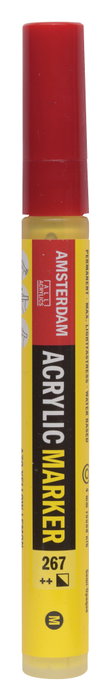 Amsterdam Marqueur Acrylique 4 mm Jaune Azo Citron 267 Amsterdam Marqueur Acrylique 4 mm Jaune Azo Citron 267