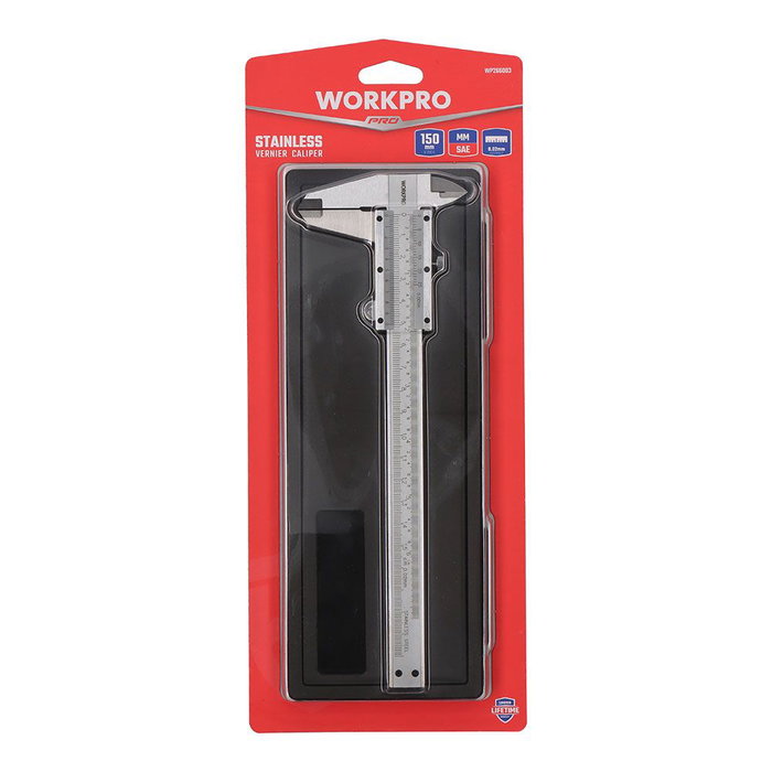 Calibre Workpro Vernier Aluminium 0,02 mm