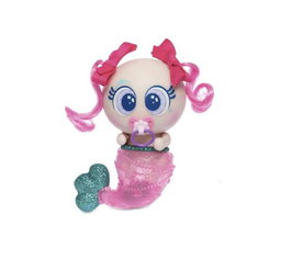Bandai Ksirenitas Maribelita Rosa - Poupée à adopter avec sons pour enfant 3 ans et plus, 15.5x19.5x13.5 cm