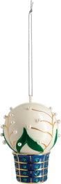 Alessi Objet de décoration fleurs de jorì en porcelaine multicolore MJ16 3