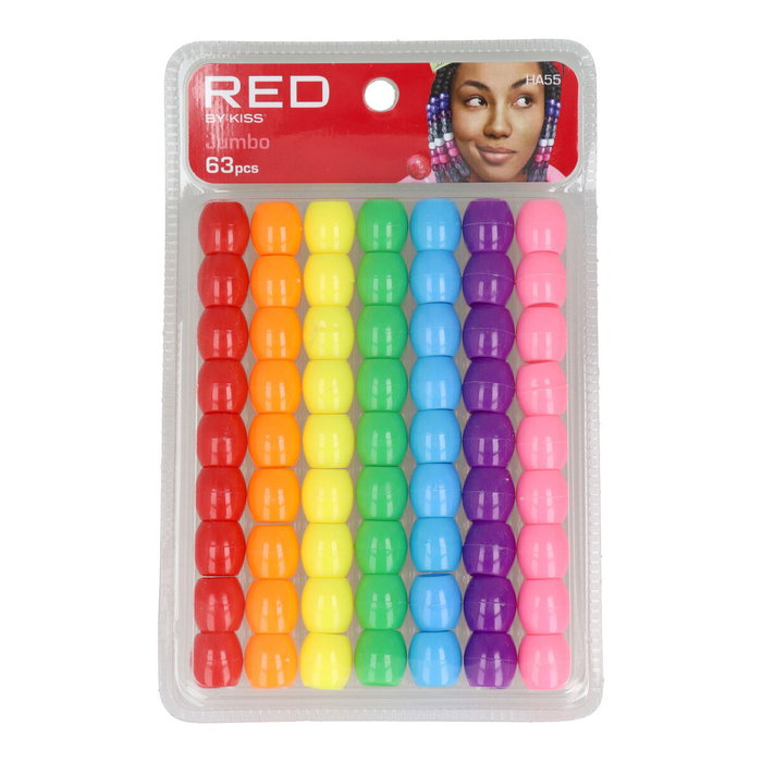 Red Kiss Perles Kiss Jumbo Multicolore 63 Pièces Red Kiss Perles Kiss Jumbo Multicolore 63 Pièces