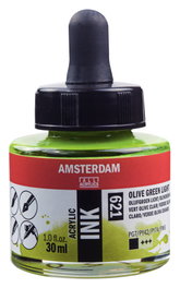 Amsterdam Tinta Acrílica Vert olive clair 621 - 30 ml