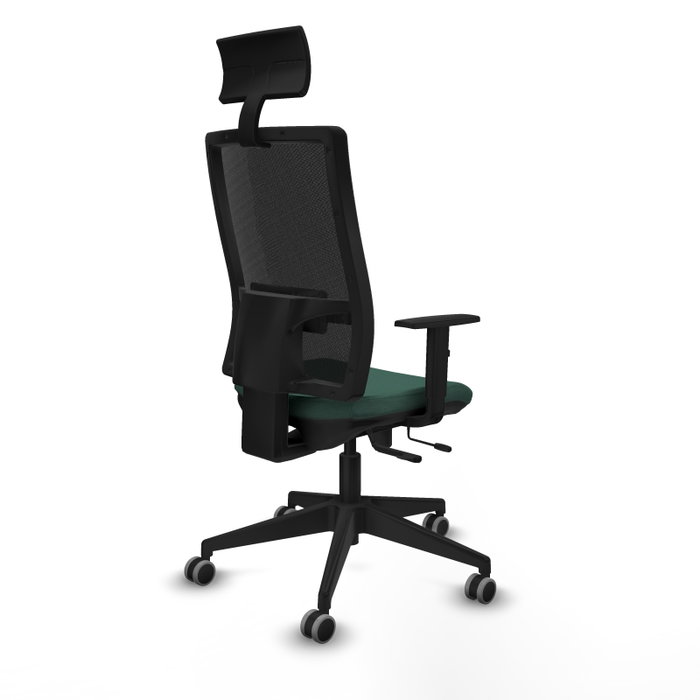 Piqueras y Crespo Chaise de Bureau Horna avec Appui-tête et Mécanisme Sincro/Traslack - Vert Bouteille Piqueras y Crespo Chaise de Bureau Horna avec Appui-tête et Mécanisme Sincro/Traslack - Vert Bouteille
