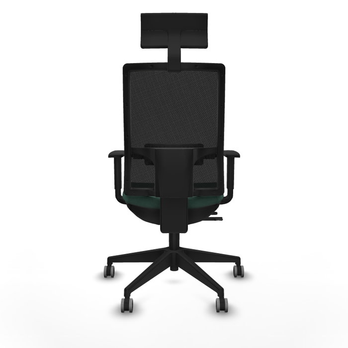 Piqueras y Crespo Chaise de Bureau Horna avec Appui-tête et Mécanisme Sincro/Traslack - Vert Bouteille Piqueras y Crespo Chaise de Bureau Horna avec Appui-tête et Mécanisme Sincro/Traslack - Vert Bouteille