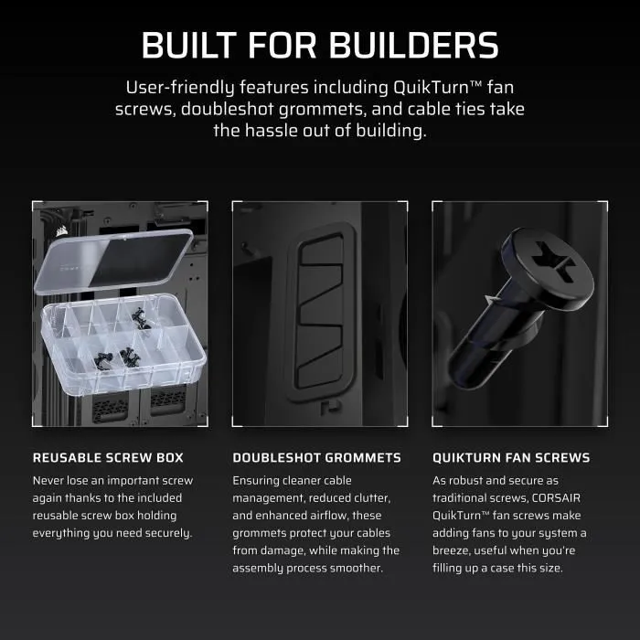 Corsair Boîtier PC 5000T LX RGB - Moyen Tour Noir - iCUE LINK - Ventilateurs et éclairage Aurora RGB inclus Corsair Boîtier PC 5000T LX RGB - Moyen Tour Noir - iCUE LINK - Ventilateurs et éclairage Aurora RGB inclus