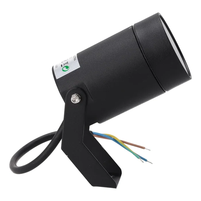 Lampe de Jardin GU10 avec Pique - Finition Noire - Aluminium - IP65 - Éclairage Extérieur LED