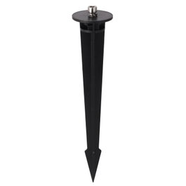 Projecteur de jardin GU10 avec piquet - Finition noire