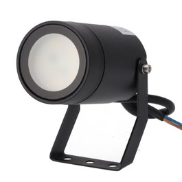 Projecteur de jardin GU10 avec piquet - Finition noire