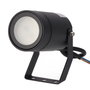 Projecteur de jardin GU10 avec piquet - Finition noire