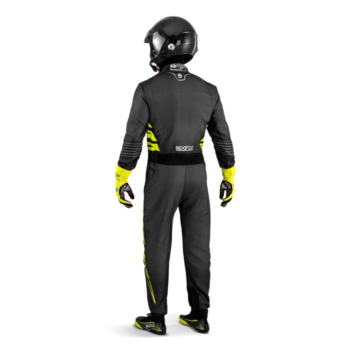Sparco Combinaison de course Infinity 5.0 Taille 50 Gris foncé/Jaune fluo