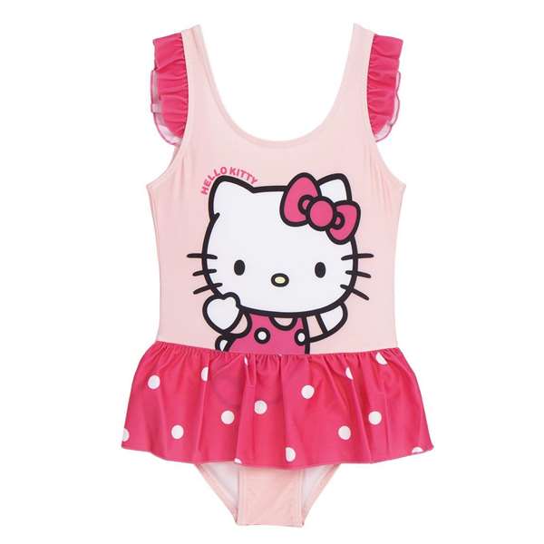 Cerdá Maillot de Bain Hello Kitty pour Fille 7 Ans - Rose Clair Cerdá Maillot de Bain Hello Kitty pour Fille 7 Ans - Rose Clair