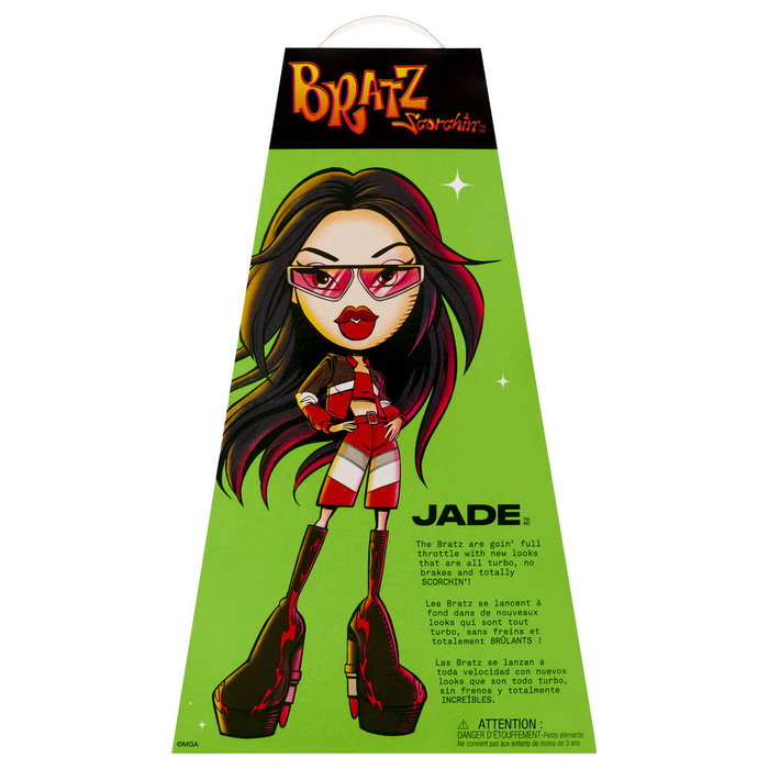 Bratz Jade Scorchin - Poupée avec tenue et accessoires moto