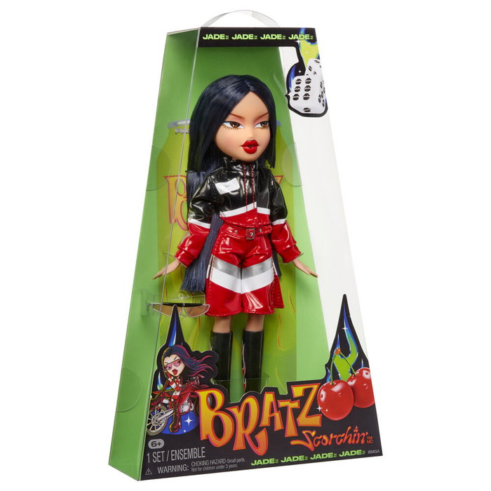 Bratz Jade Scorchin - Poupée avec tenue et accessoires moto