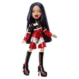 Bratz Poupée Mannequin Scorchin' Jade - Figurine articulée inspirée de la moto pour enfant à partir de 6 ans - Modèle à collectionner