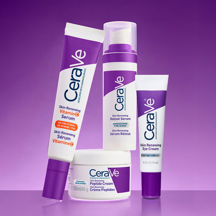 CeraVe Crème Régénérante aux Peptides 50 ml - Hydratation Intense et Liftante