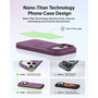 Belkin Coque SheerForce Grip pour iPhone 18 Pro Max et iPhone 17 Pro Max, Rouge