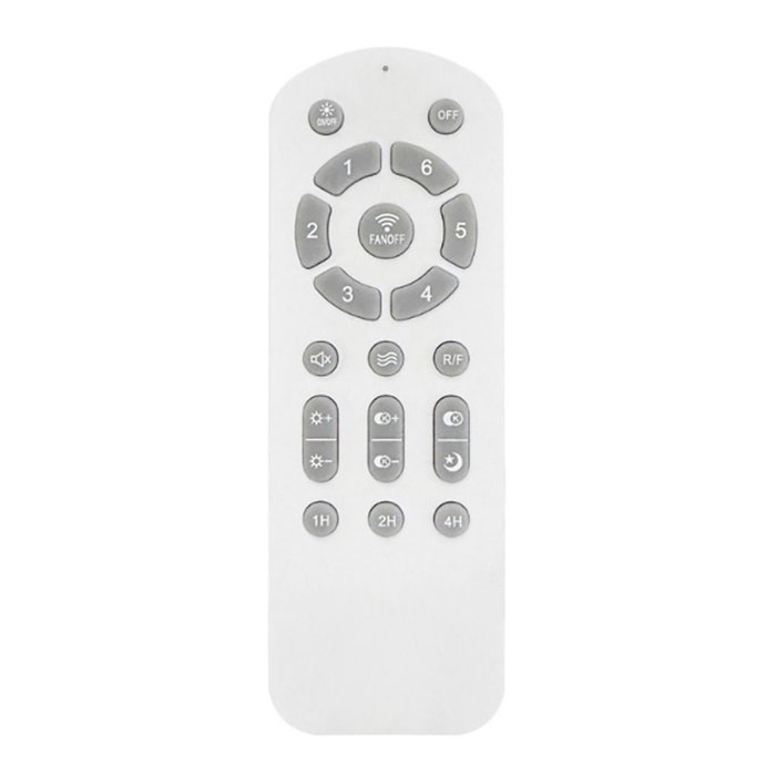 Ventilateur de Plafond avec Lumière CristalRecord Blanc 72 W (3000 K) (4000 K)