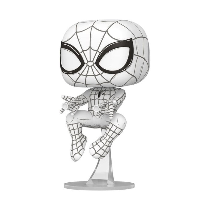 Marvel POP! Vinyl figurine Sketched - Spider-Man 9 cm Marvel POP! Vinyl figurine Sketched - Spider-Man 9 cm